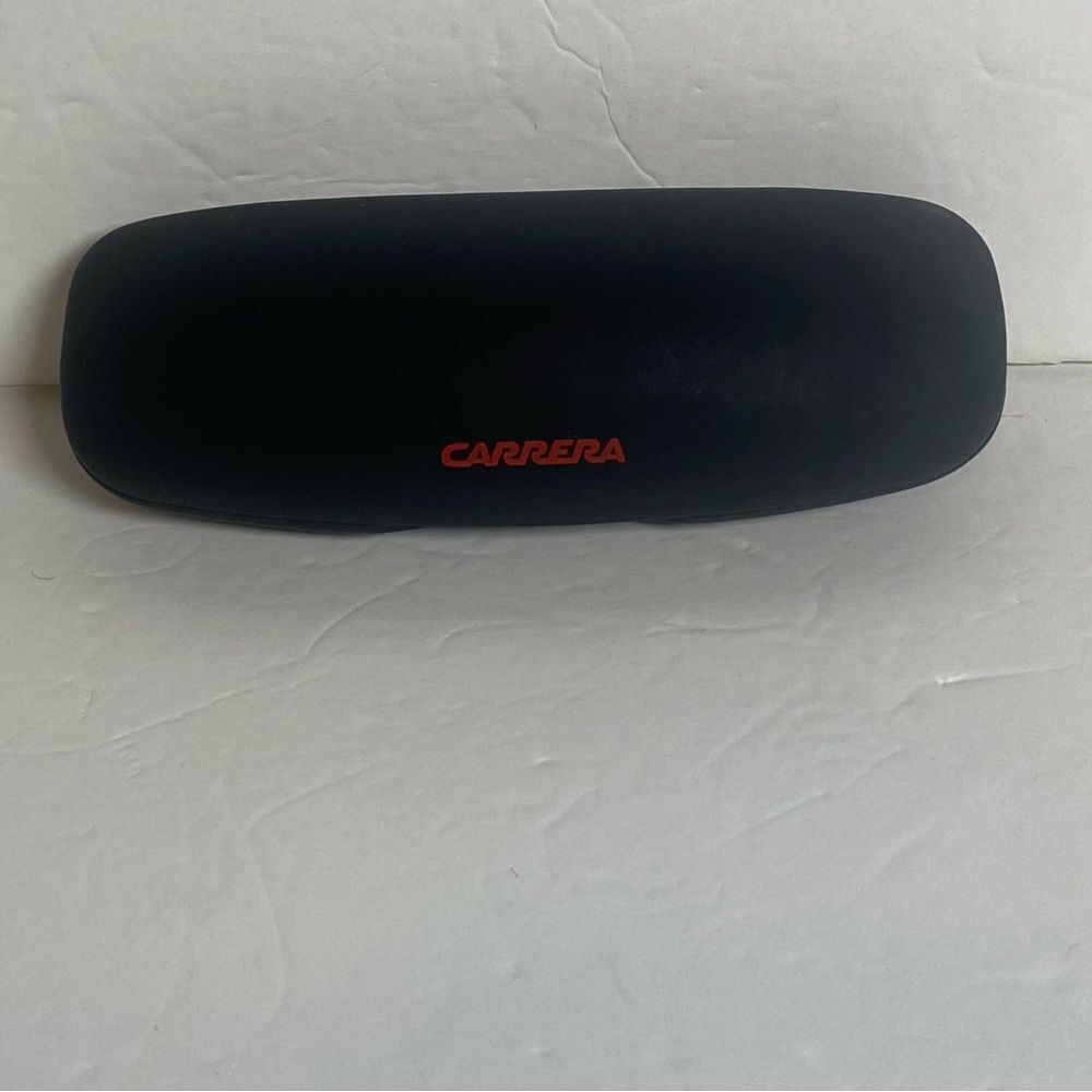Carrera Black W/Red Carrera Logo Hard-case For Eyeglasses